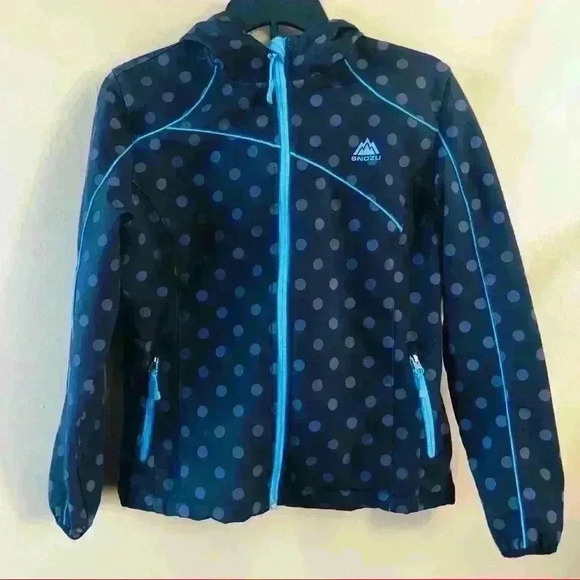 Snozu Girls Faux Fur Lined Hooded Jacket. - Picture 1 of 6